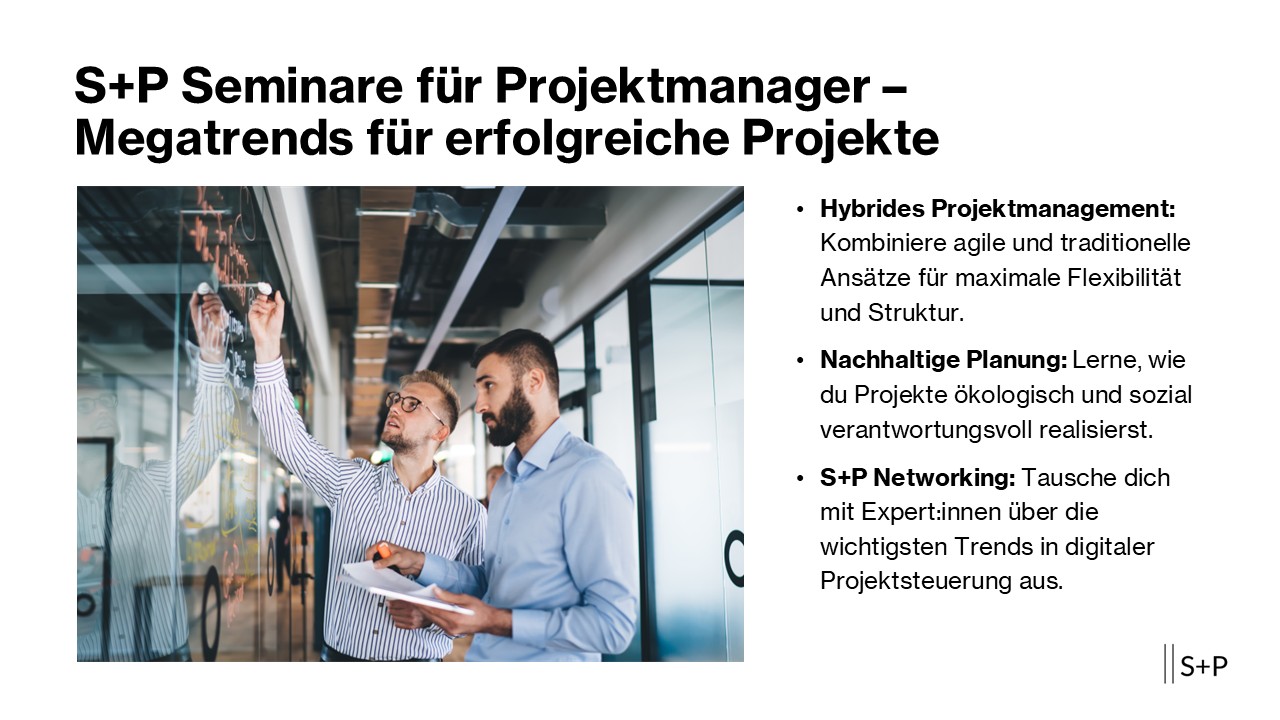 S+P Seminare für Projektmanager 